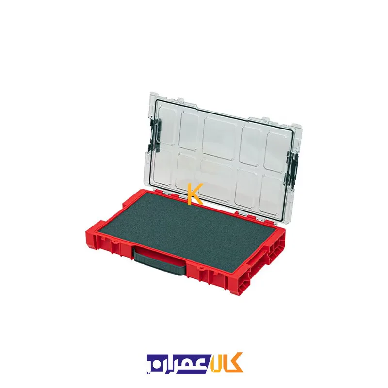 جعبه ابزار مدل QS Red Pro Organizer 100 MFI Ultra HD کیوبریک