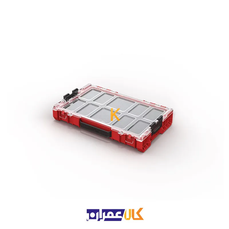 جعبه ابزار مدل QS Red Pro Organizer 100 MFI Ultra HD کیوبریک