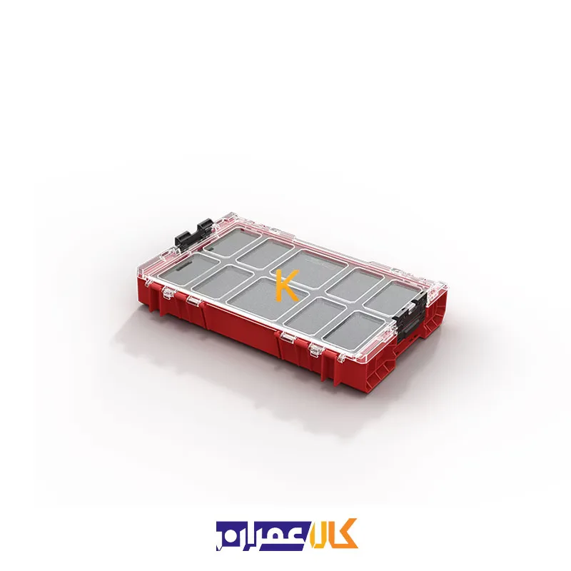 جعبه ابزار مدل QS Red Pro Organizer 100 MFI Ultra HD کیوبریک
