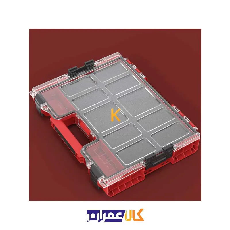 جعبه ابزار مدل QS Red Pro Organizer 200 MFI Ultra HD کیوبریک