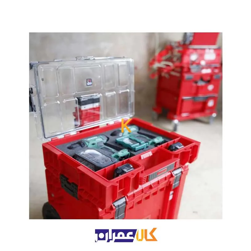 جعبه ابزار مدل QS Red Pro Organizer 200 MFI Ultra HD کیوبریک