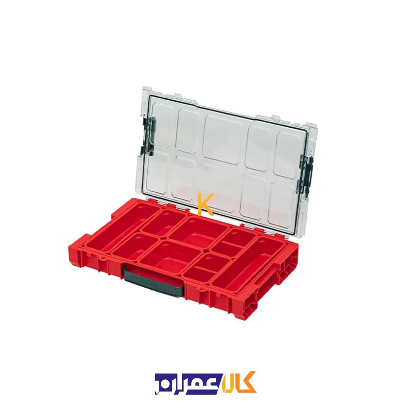 خرید جعبه ابزار مدل QS Red Pro Organizer 100 Ultra HD کیوبریک