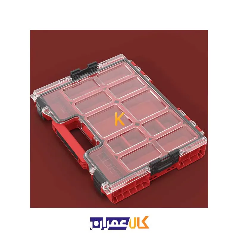نمایندگی جعبه ابزار مدل QS Red Pro Organizer 200 Ultra HD کیوبریک