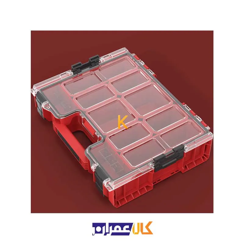 جعبه ابزار مدل QS Red Pro Organizer 300 Ultra HD کیوبریک