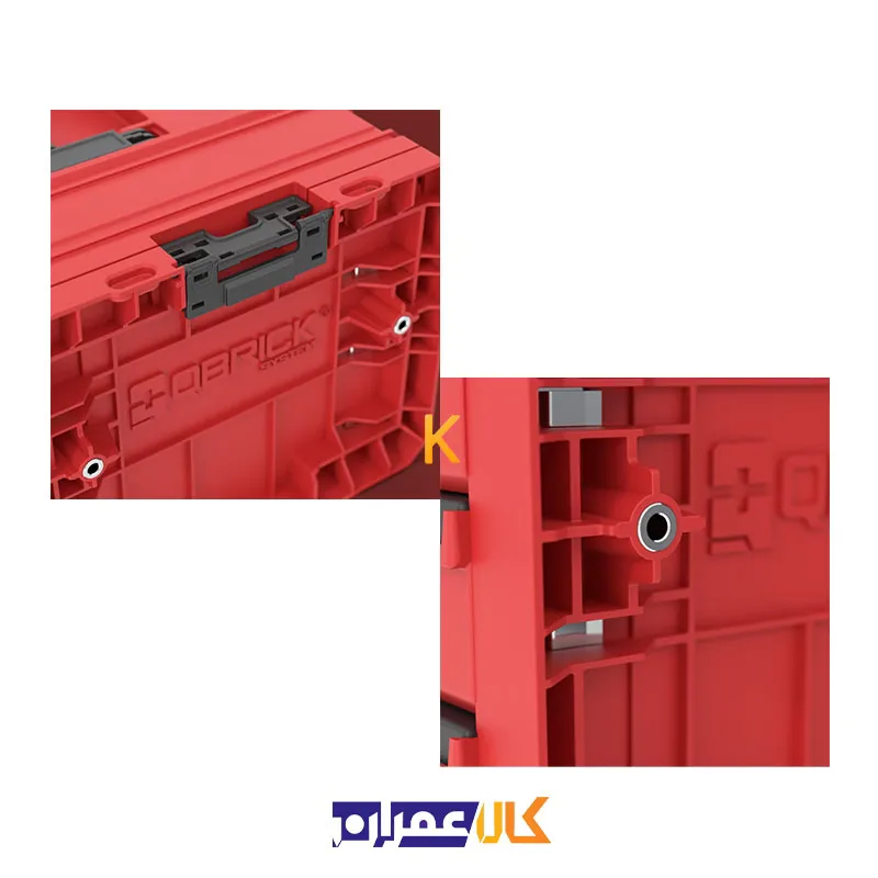 جعبه ابزار کیوبریک QS Red Pro Drawer 3 Toolbox 2.0 Ultra HD