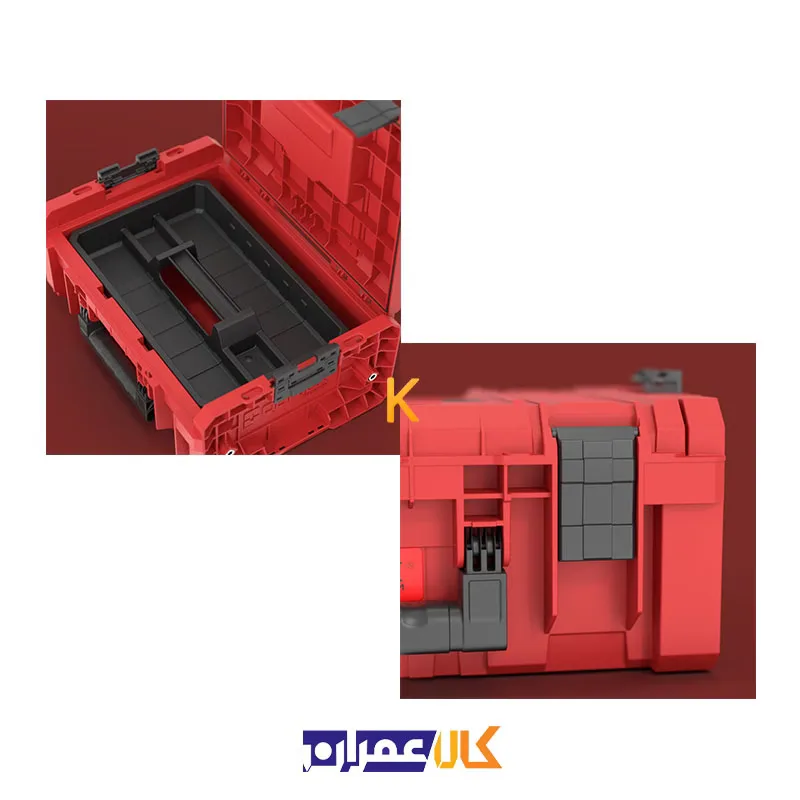 نمایندگی جعبه ابزار مدل QS Red Pro Technician Case 2.0 Ultra HD کیوبریک