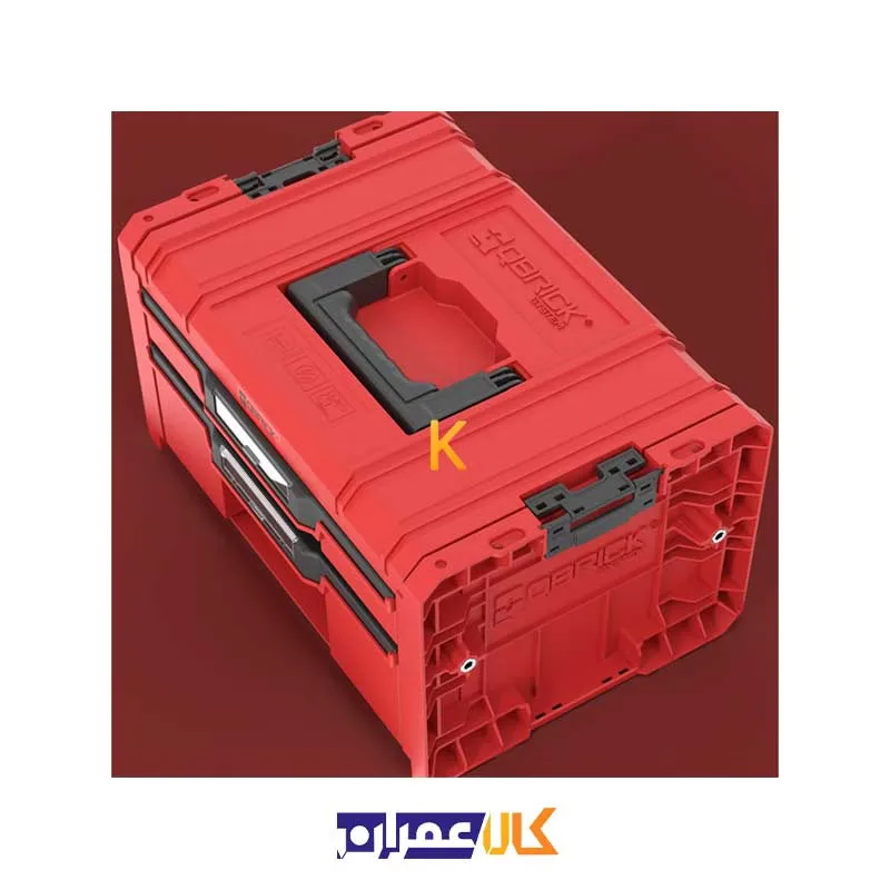خرید آنلاین جعبه ابزار مدل QS Red Pro Drawer 2 Toolbox 2.0 Expert Ultra HD کیوبریک
