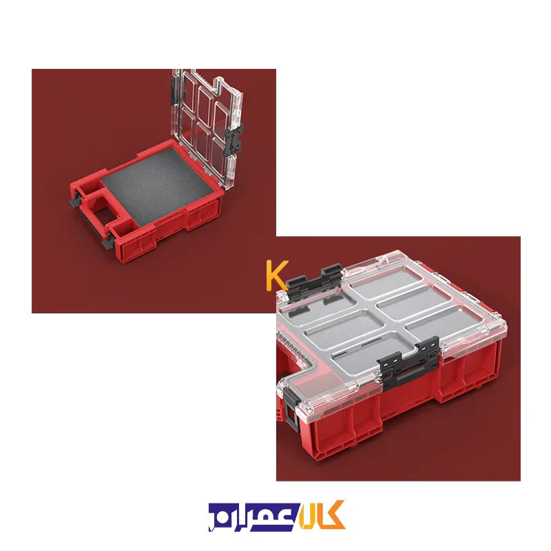 نمایندگی جعبه ابزار مدل QS Red One Organizer M Plus 2.0 MFI Ultra HD کیوبریک