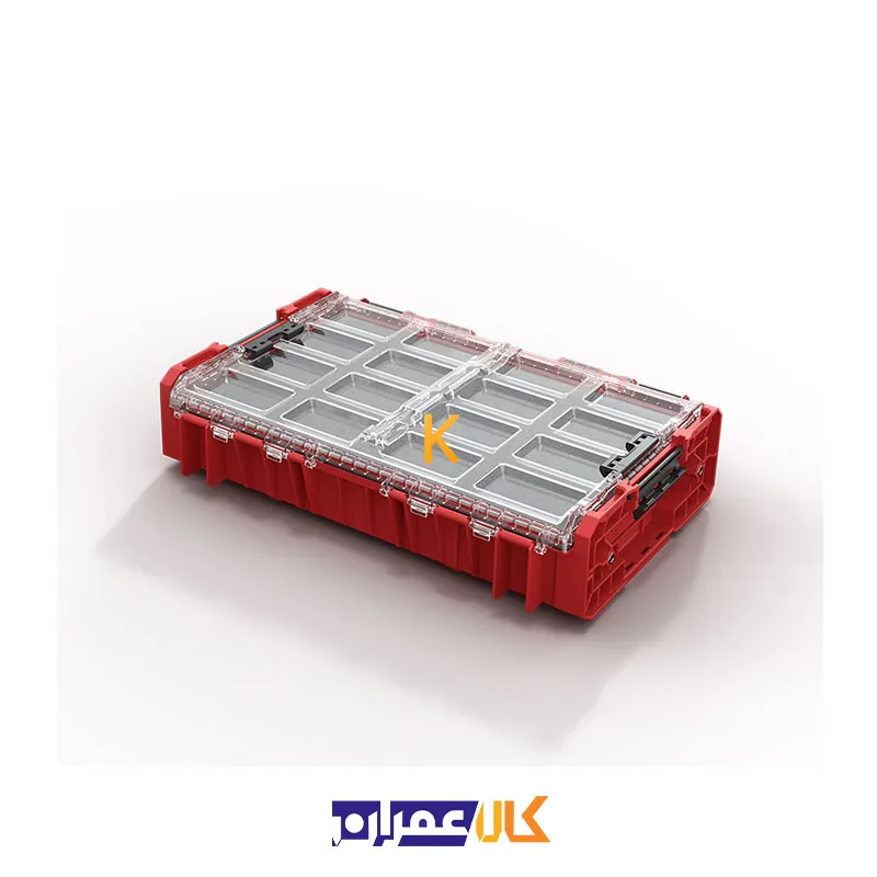 خرید جعبه ابزار مدل QS Red One Organizer XL 2.0 MFI Ultra HD کیوبریک