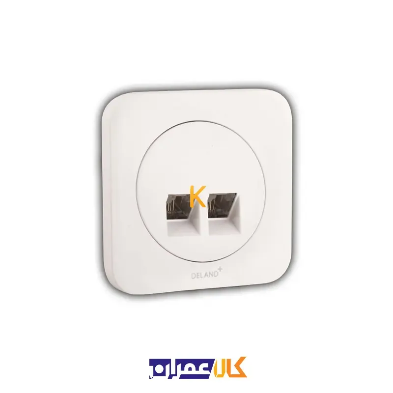 سوکت تلفن دوقلو مدل آدا دلند پلاس