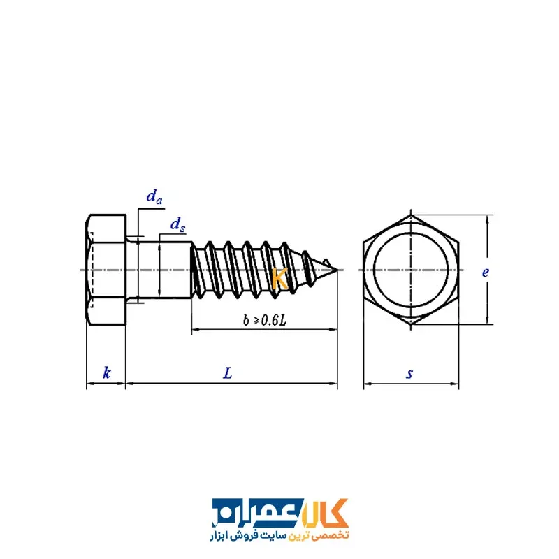 پیچ تلگرافی M4 چینی
