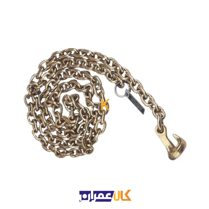 زنجیر یک سر قلاب 10 تن سایز 13 (9 متری)