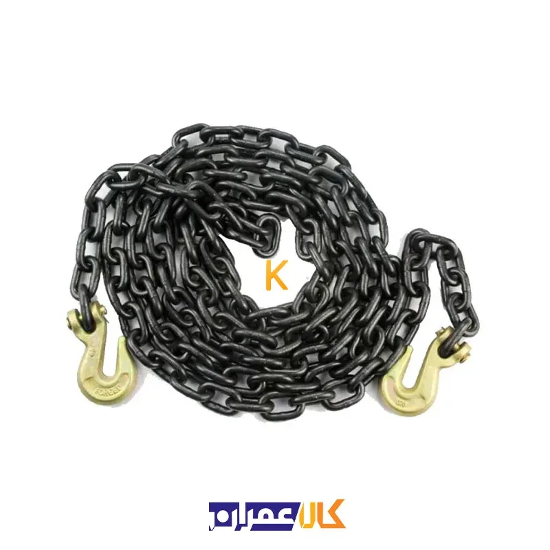 زنجیر دو سر قلاب 6 متری 3 تن