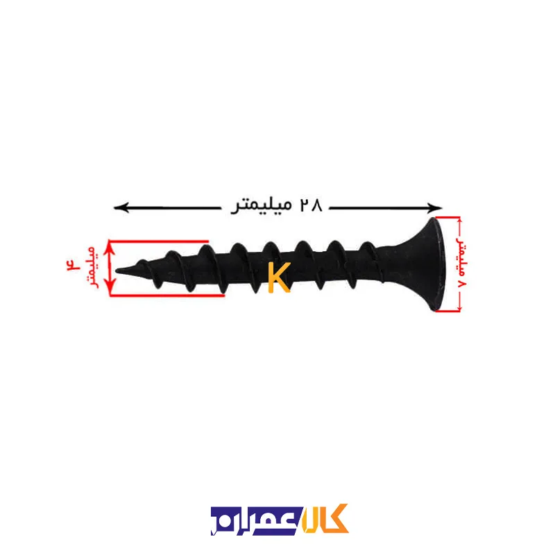 پیچ MDF 4/28 چینی