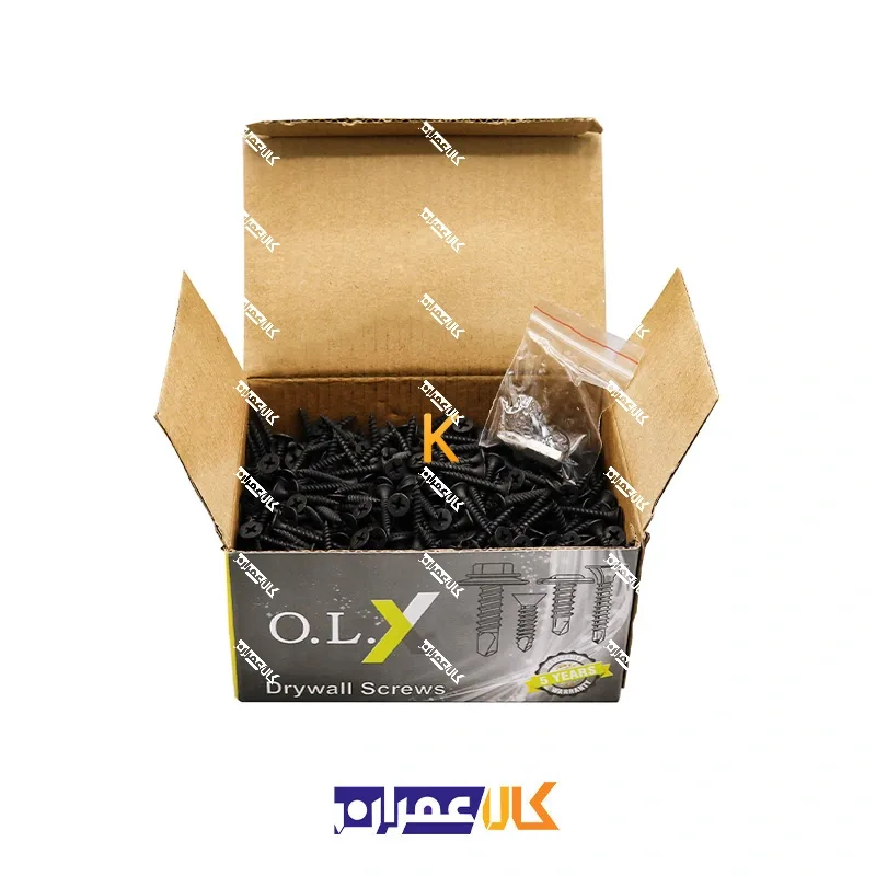 پیچ سازه به سازه 9.5 نوک تیز اولیکس