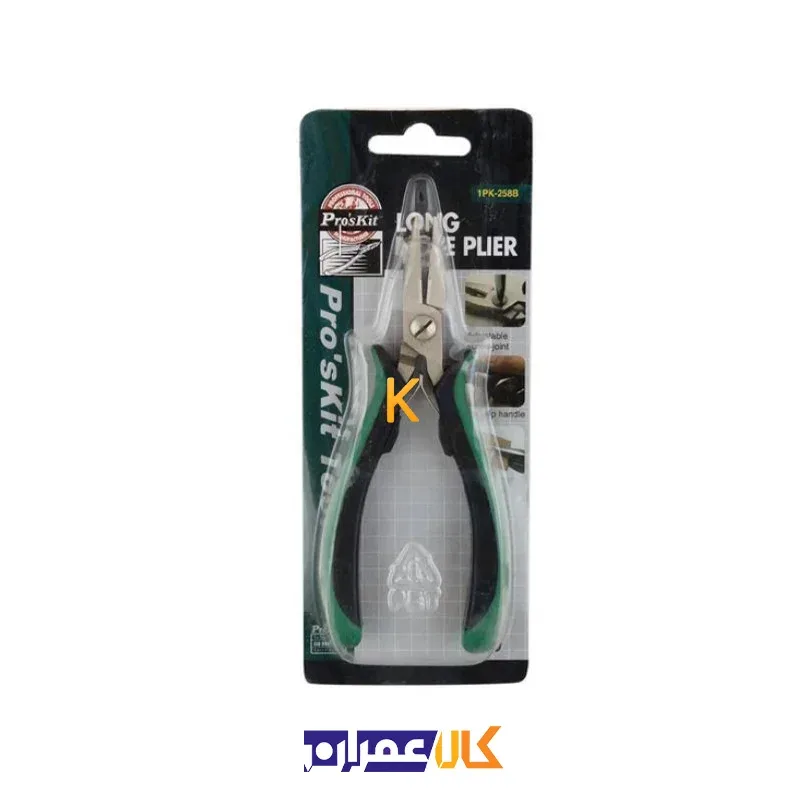 انبر دم پهن پروسکیت سایز 138 میلیمتر مدل 1PK-258B