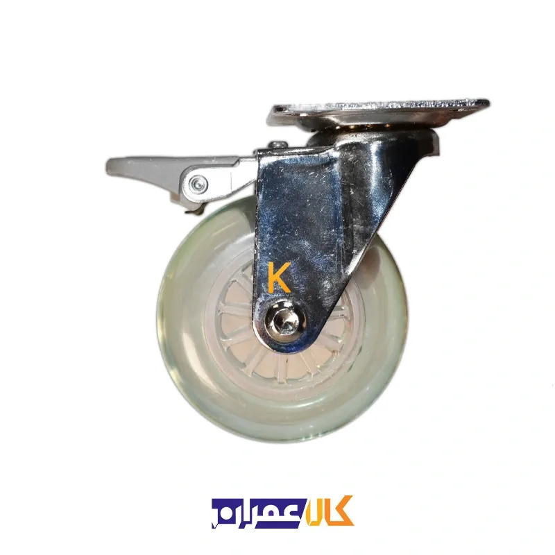 چرخ کفی ترمزدار ژله ای
