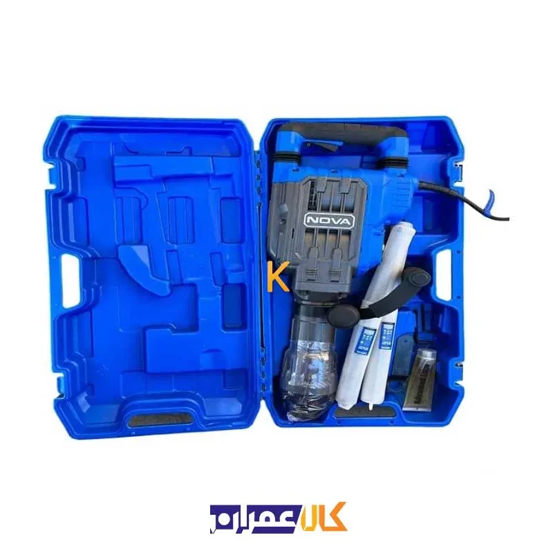 دریل تخریب 2545 نووا با کیف مقاوم BMC