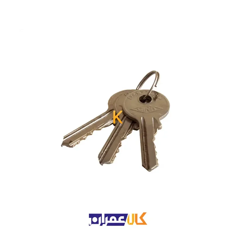 قفل آویز 60 تخت دسته بلند 011 گیرا