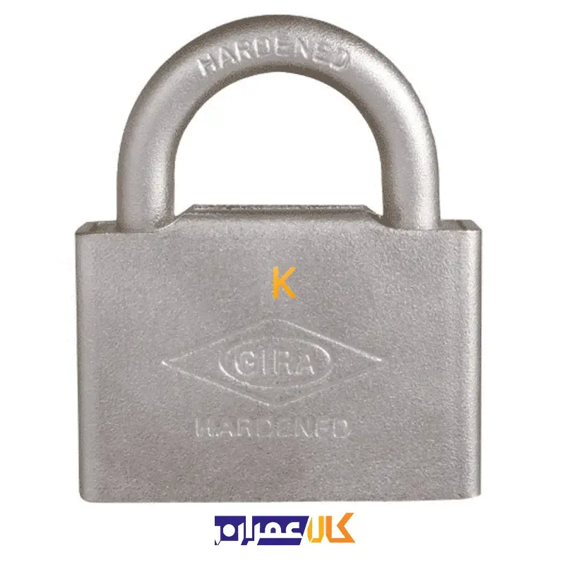 قفل آویز 75 سوپر روکشدار 028 گیرا