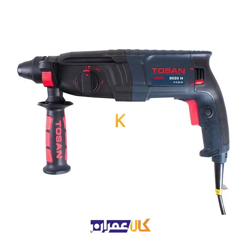 دریل چهار شیار 8020H توسن