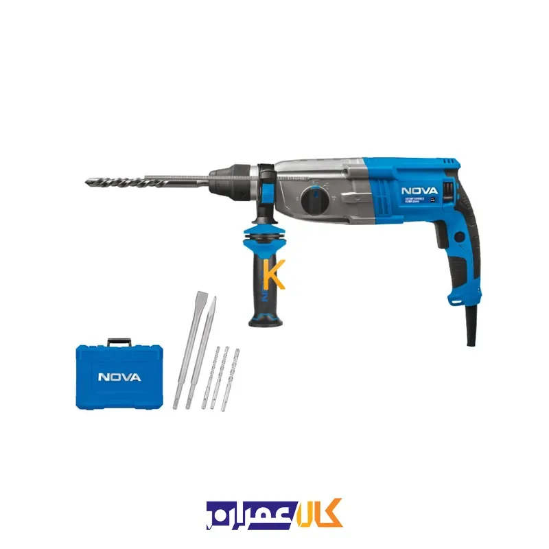 دریل بتن کن چهار شیار 2428 نووا