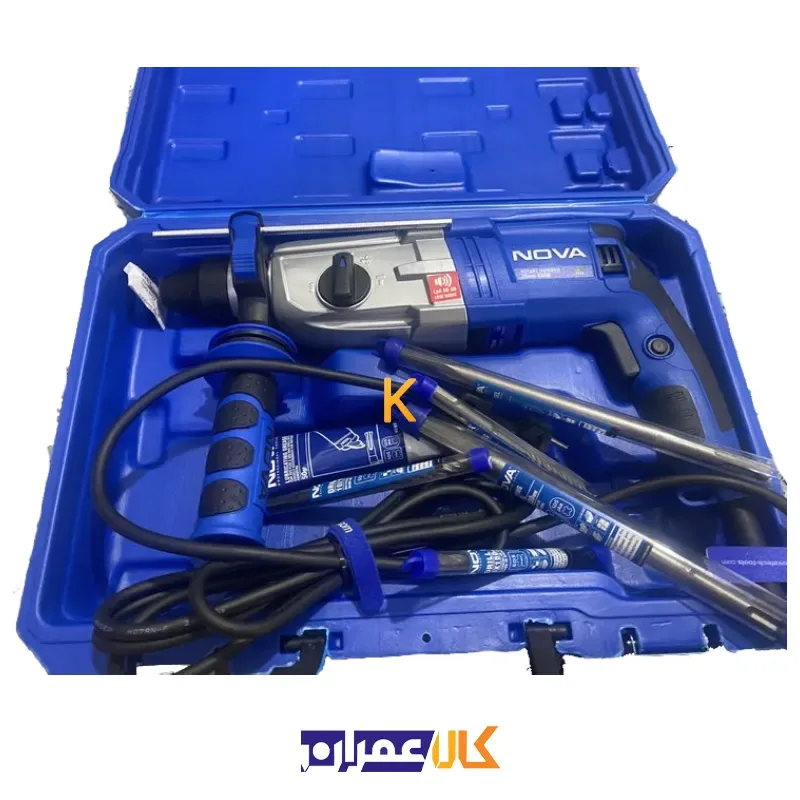 دریل بتن کن چهار شیار 2428 نووا