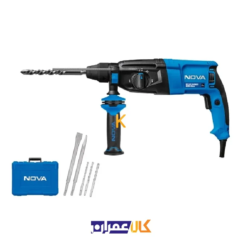 دریل بتن کن چهار شیار 2426 نووا