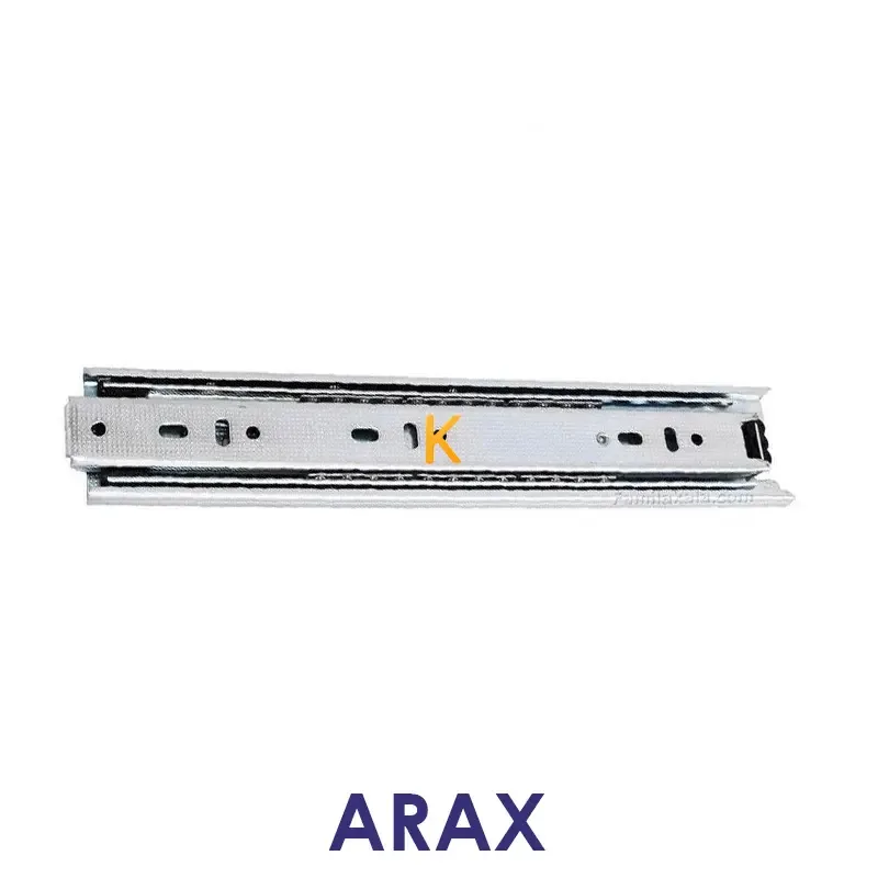 ریل ساچمه ای دو تکه کابینت آراکس
