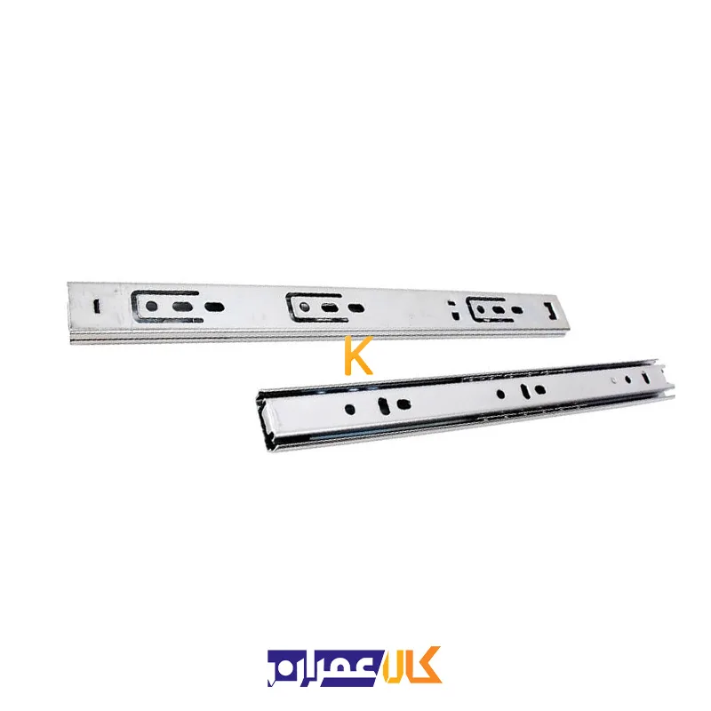 ریل ساچمه ای دو تکه کابینت آراکس
