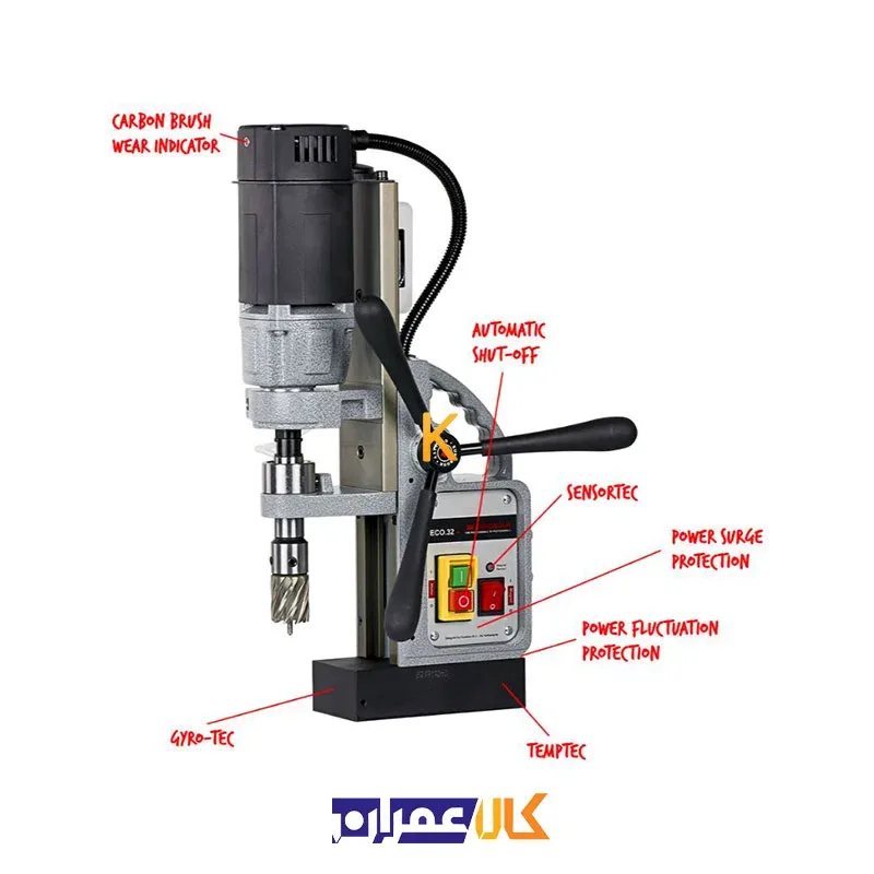 دریل مگنت تک سرعته مدل +ECO.32 یوروبور
