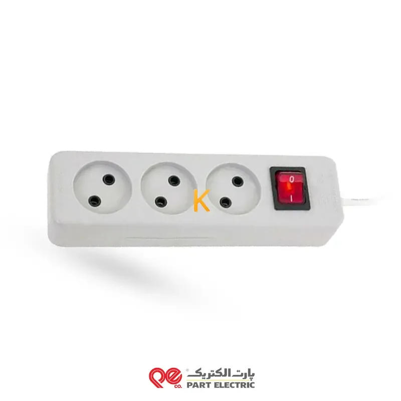 سه راهی بدون ارت با کلید شهاب پارت الکتریک