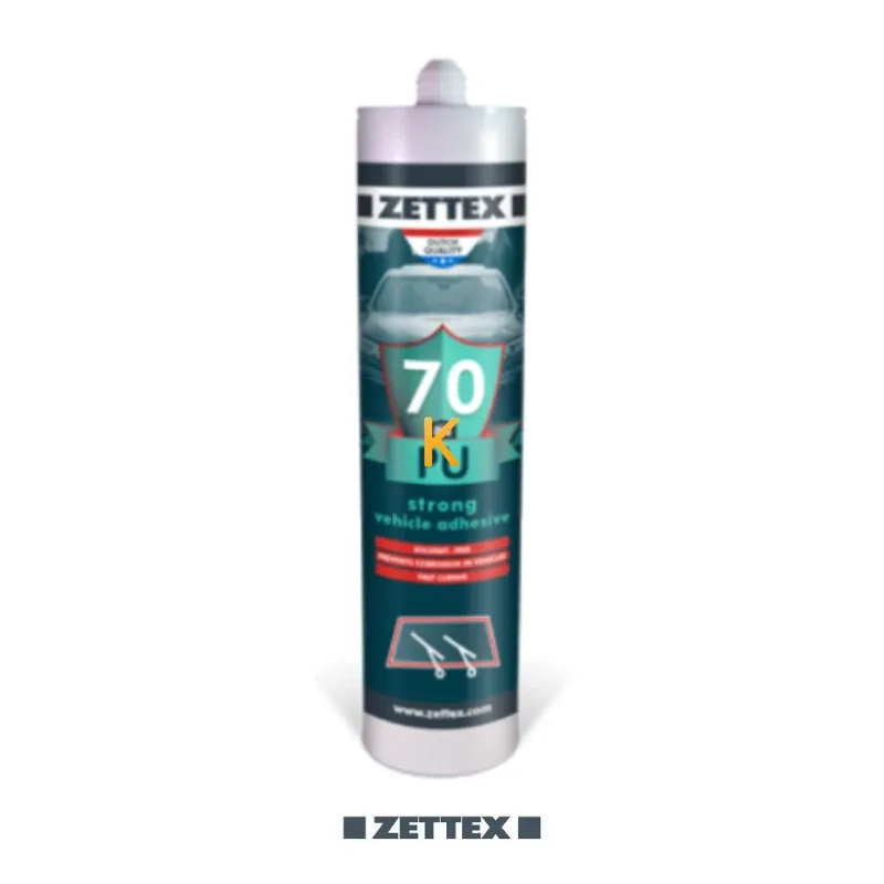 چسب شیشه اتومبیل PU 70 زتکس