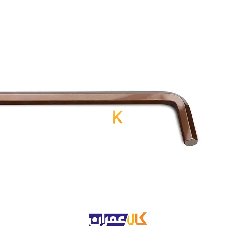 آچار آلن 6 گوش کوتاه 10 عددی هاردکس