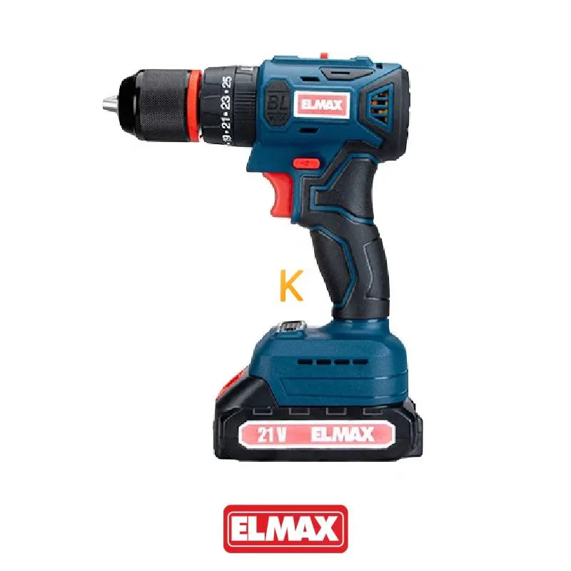 دریل شارژی 21 ولت C.D 1710 المکس