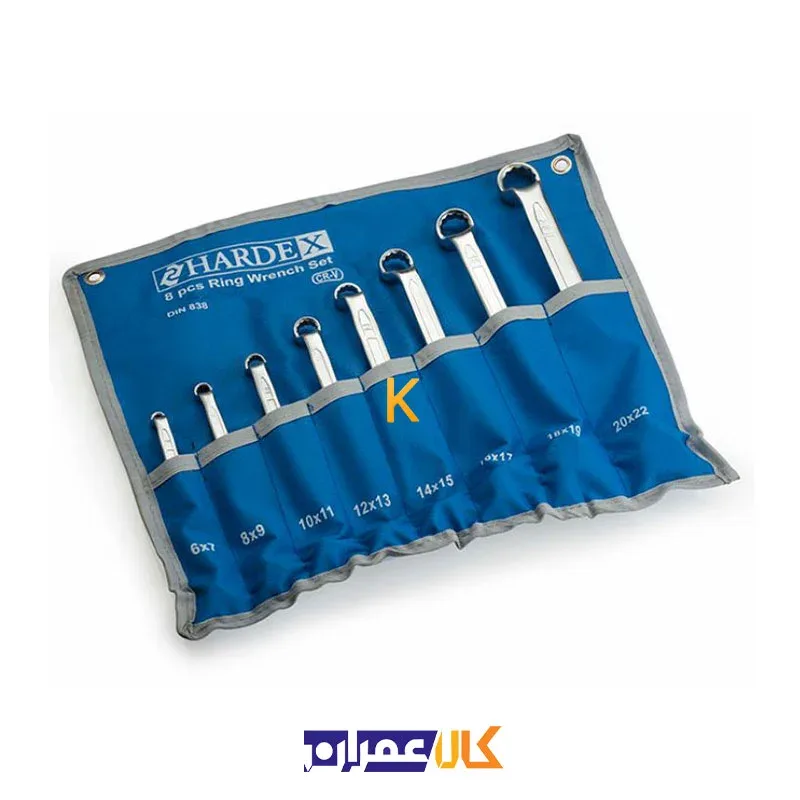ست آچار هاردکس دو سر رینگ