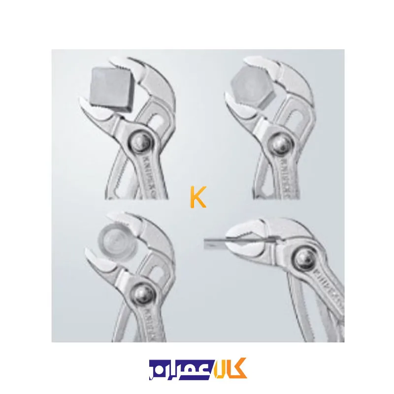 انبر کلاغی 7 اینچ کروم مدل 8703180 کنیپکس
