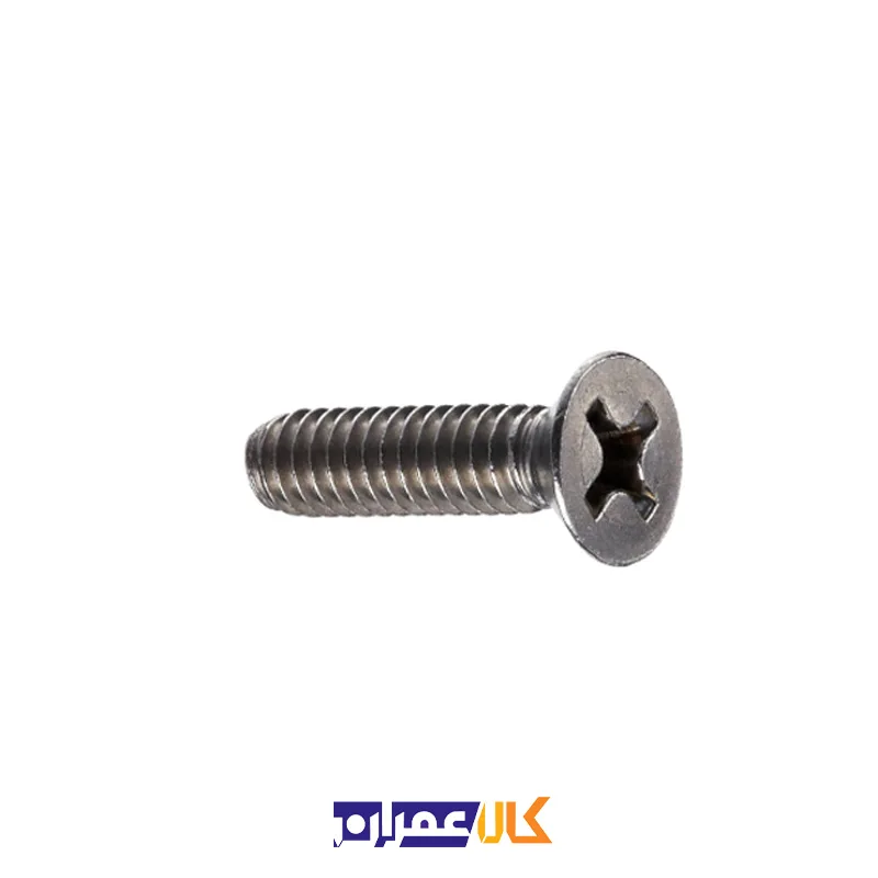 پیچ سرتخت چهارسو 4.2 استیل