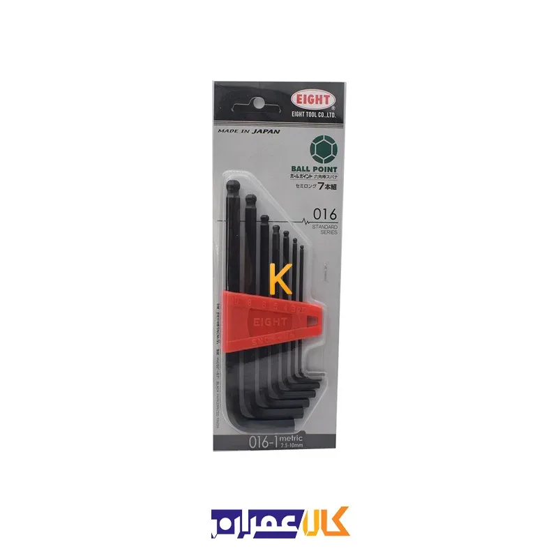 خرید ست آچار آلن کارتی سر گرد مدل 016 ایت