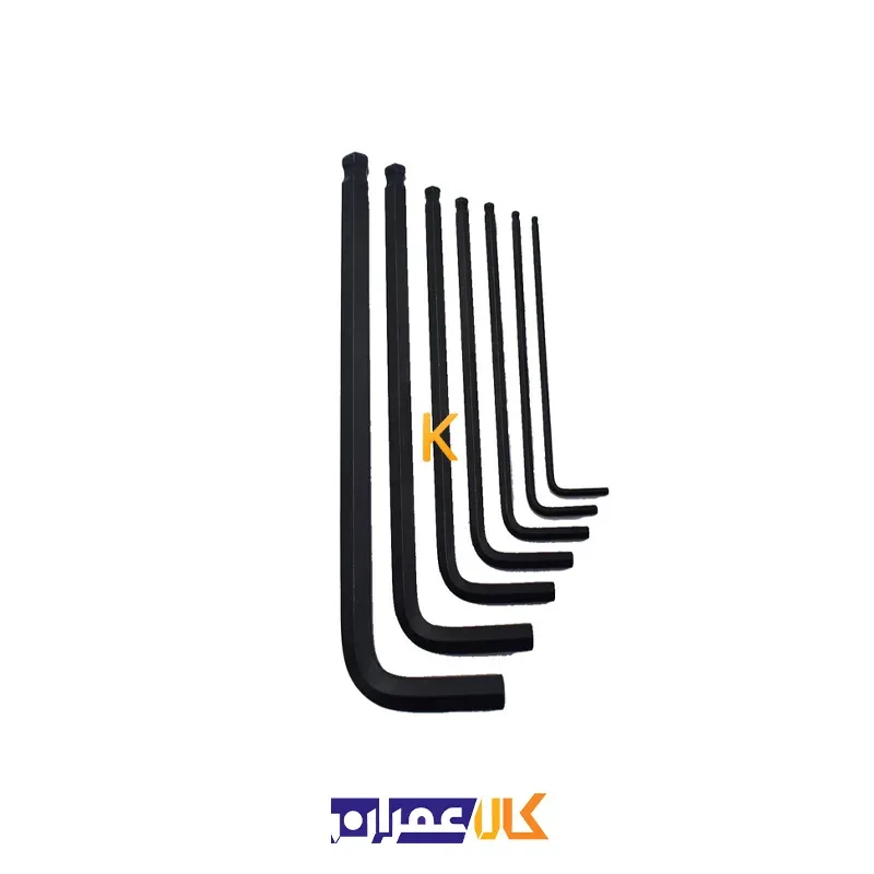 قیمت ست آچار آلن کارتی سر گرد مدل 016 ایت