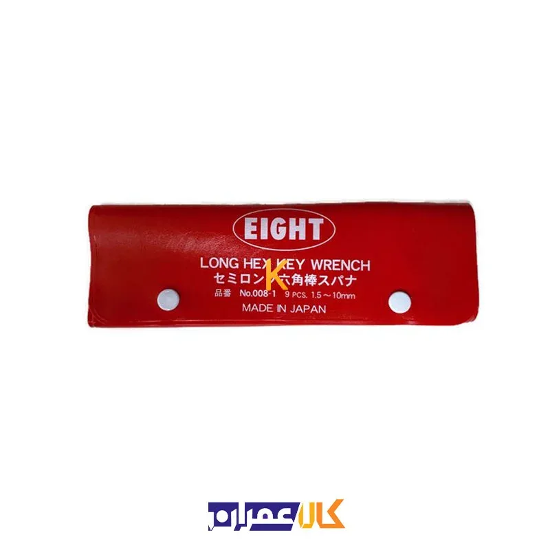 خرید ست آچار آلن کیفی نیمه بلند مدل 008 ایت