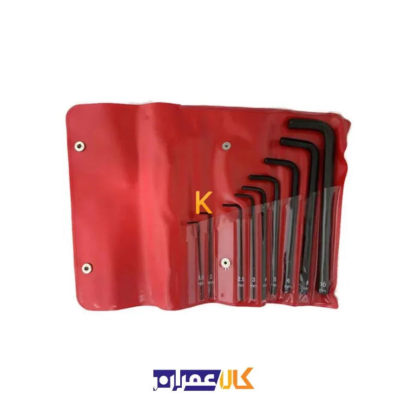 قیمت ست آچار آلن کیفی نیمه بلند مدل 008 ایت