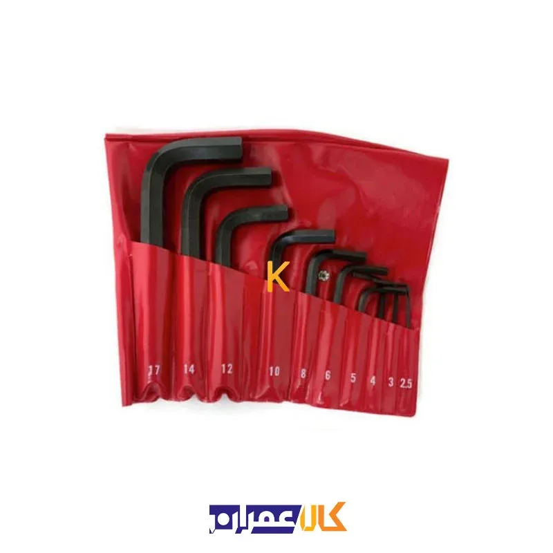 ست آچار آلن شش گوش ایت کوتاه مدل 012