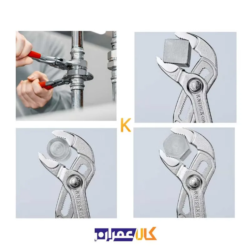 نمایندگی انبر کلاغی 5 اینچ کروم مدل 8703125 کنیپکس