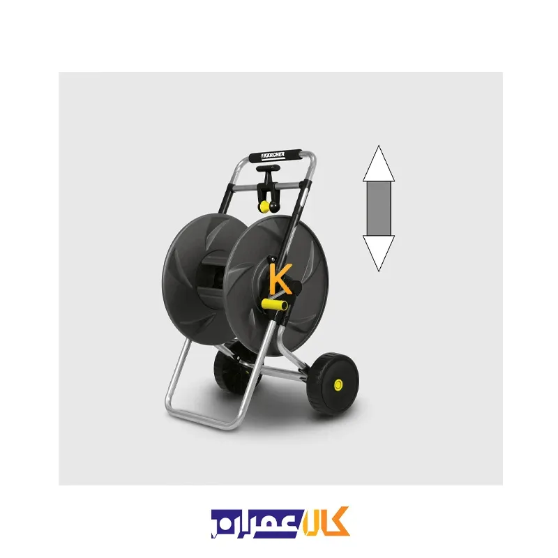 ست قرقره شلنگ سيار به همراه تفنگى و كانكتور و شلنگ مدل KIT M 80HT کارچر