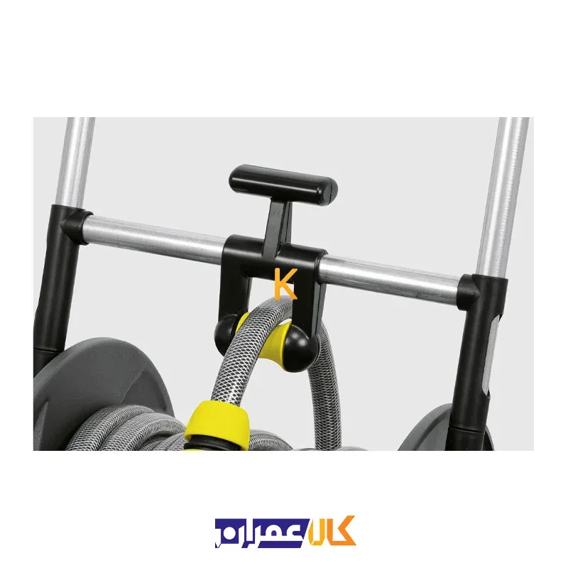 ست قرقره شلنگ سيار به همراه تفنگى و كانكتور و شلنگ مدل KIT M 80HT کارچر