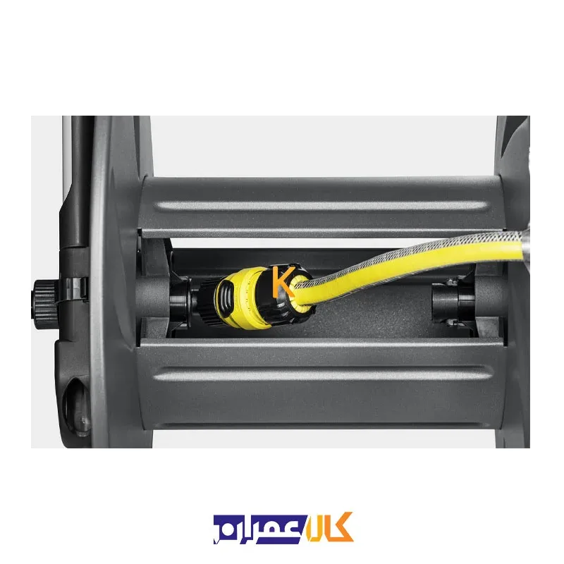 ست قرقره شلنگ سيار به همراه تفنگى و كانكتور و شلنگ مدل KIT M 80HT کارچر