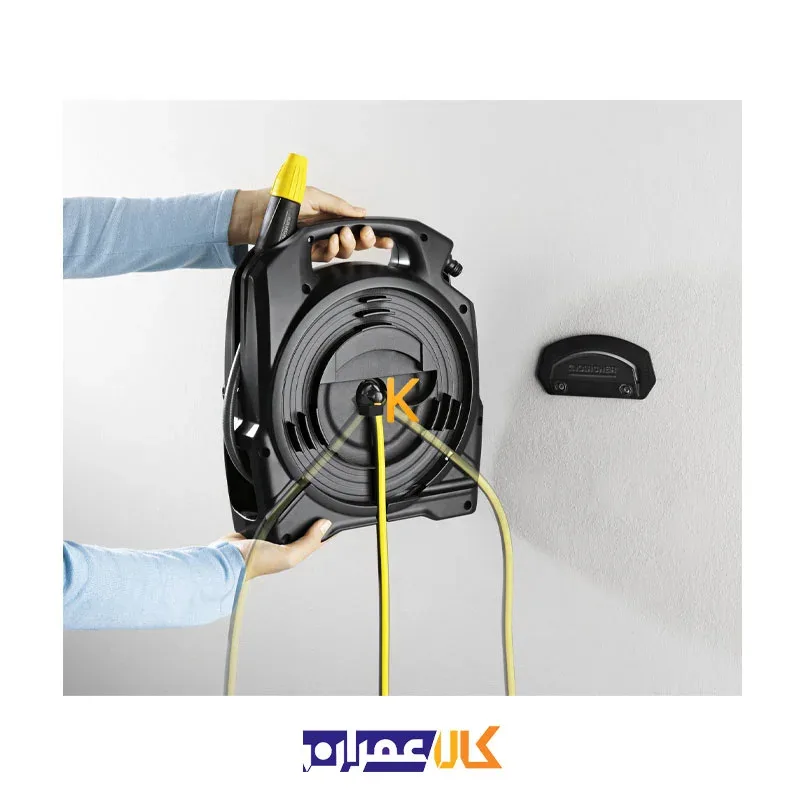 شلنگ جمع کن بالکنی به همراه شلنگ مدل CR3.110 کارچر
