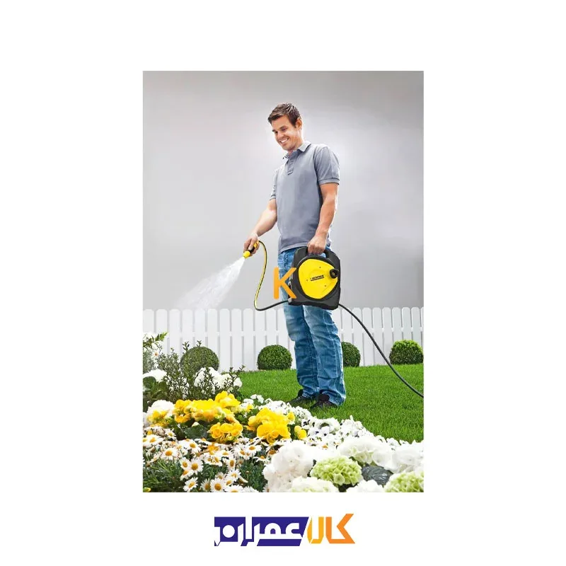 شلنگ جمع کن بالکنی به همراه شلنگ مدل CR3.110 کارچر