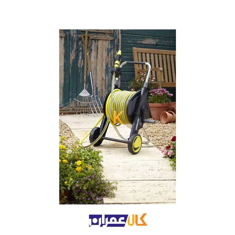 قرقره شلنگ جمع کن چرخ دار مدل HT 4.520 KIT 5.8 کارچر